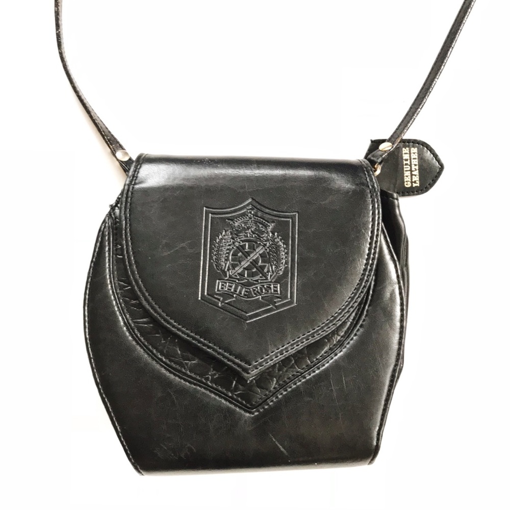 Vintage Belle Rose Leather Purse